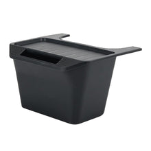 Trash Can Rear Center Console Organizer Behind Seat, Seat back, Second Row Tissue Holder/Storage Bin for Model Y Accessories