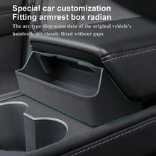 Central Armrest Storage Box Car Glasses Tesla Model Y Model 3 Highland