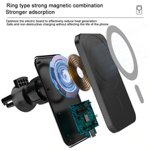 Magnetic Wireless Car Charger Mount Holder for MagSafe iPhone 12 Series