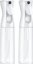 Reusable Ultra-Fine Spray Bottles for Hair (200ml/6.8oz 2pack) for Salon, Hairstyling, Plant Watering, Cleaning, Spraying And Skin Care